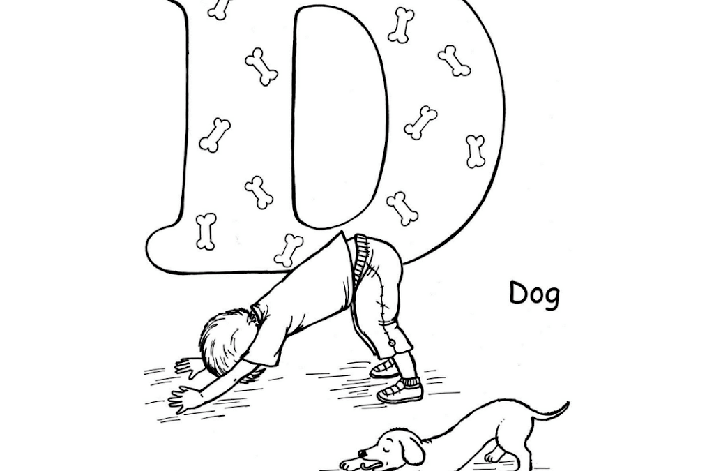 Positive Word Colouring Pages | Welcome to Mini Me Yoga!