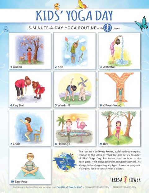 5th Annual International Kids' Yoga Day - The ABCs of Yoga for Kids